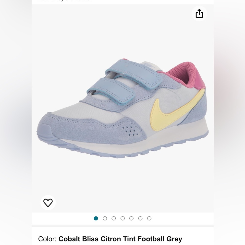 Nike Valiant sneakers size 2.5 Y